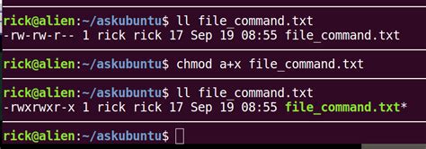 How to make a file (e.g. a .sh script) executable, so it .